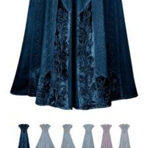 Blue Dress by Holy Clothing - Isolde Maxi Limited Edition LG